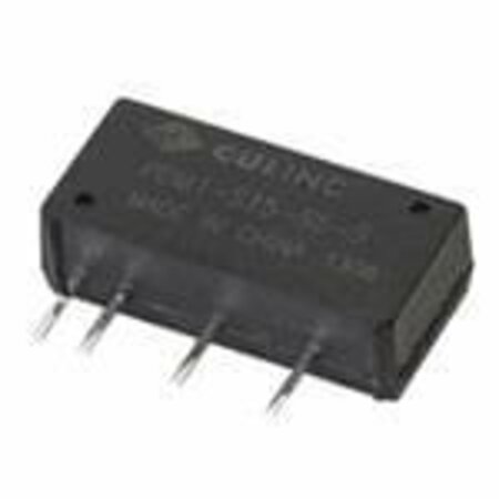 CUI DEVICES DC to DC Converter, 12V DC to 24/ -24V DC, 1VA, 0 Hz PDM1-S12-D24-S